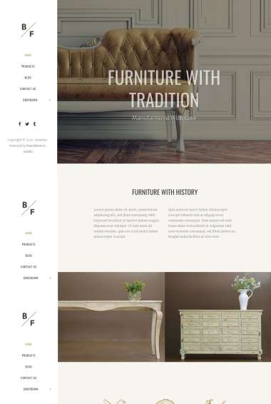 Bridge Furniture WP FREEmium Theme Series | Bridge Furniture WP-01-1MS-Mini-2