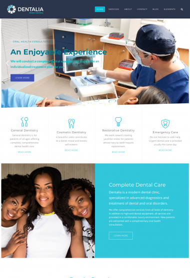 Dentalia WP-2 FREEmium Theme Series