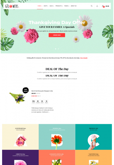 Greenmart Flower WC-2 FREEmium Theme Series