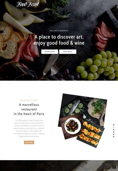 Good Resto H5 Ecommerce WP FREEmium Theme Series Good Resto H5 Ecommerce WP FREEmium Theme Series