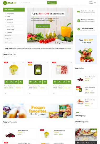 Greenmart WC-7 FREEmium Theme Series