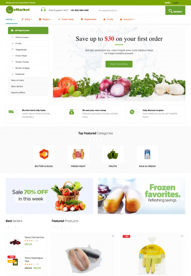 Greenmart WC-8 FREEmium Theme Series