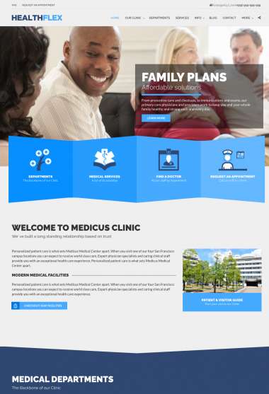 Healthflex Med WP FREEmium Theme Series