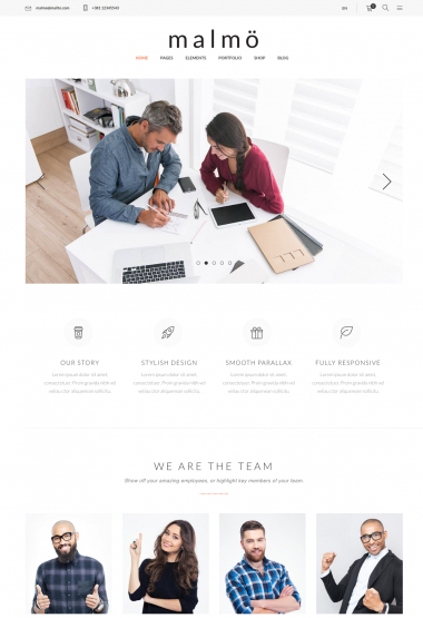 Malmo Boxed WP FREEmium Theme Series