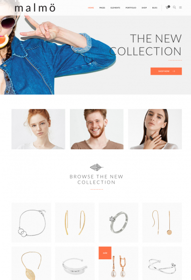 Malmo Jewelries WP FREEmium Theme Series
