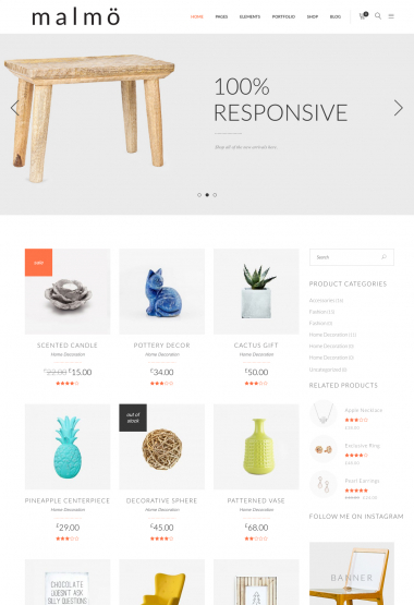 Malmo Shop WP FREEmium Theme Series