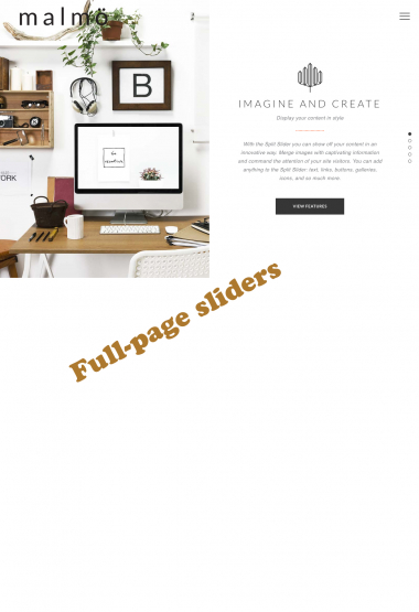 Malmo Slider WP FREEmium Theme Series