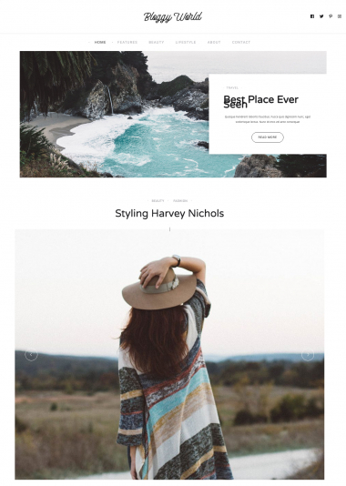 Rima Full Width WP FREEmium Theme Series