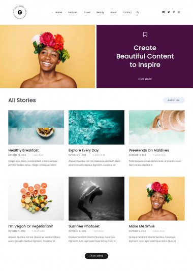 Rima Gutenberg WP FREEmium Theme Series