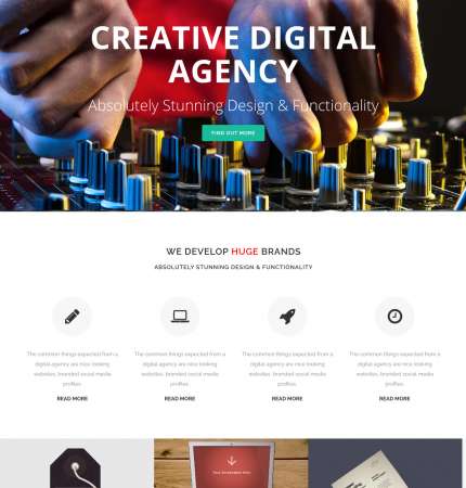 Bridge Agency WP FREEmium Theme Series