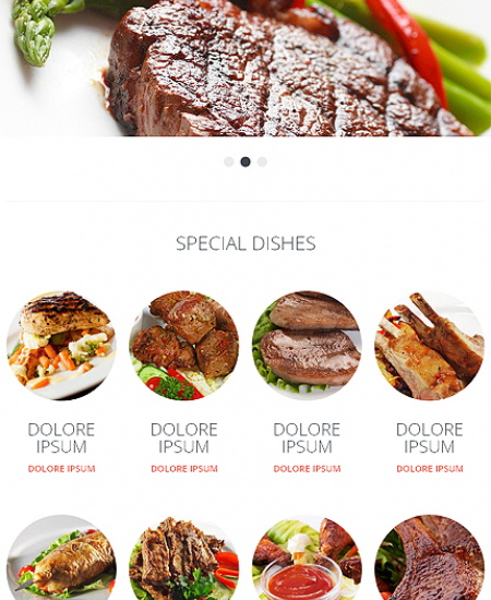 Drupal Restaurant Website 48912