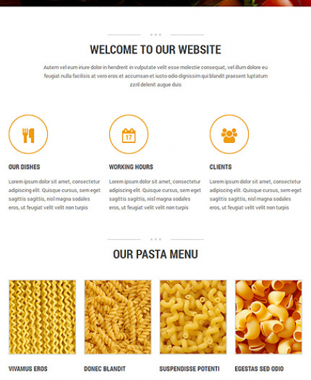 Drupal Restaurant Website 51126