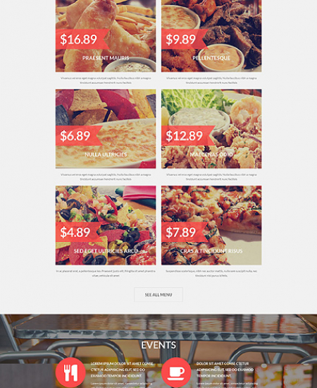 Drupal Restaurant Website 51203