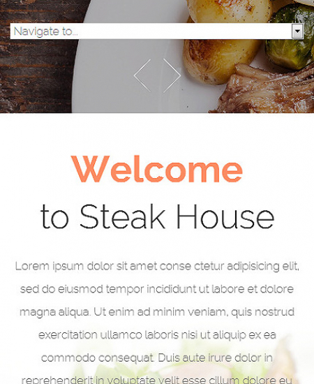 Drupal Restaurant Website 52671