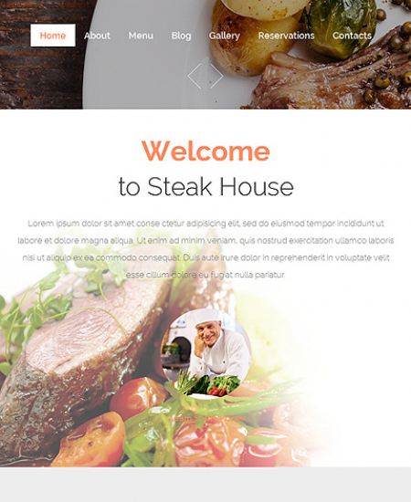 Drupal Restaurant Website 52671