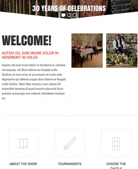 Drupal Restaurant Website 52819