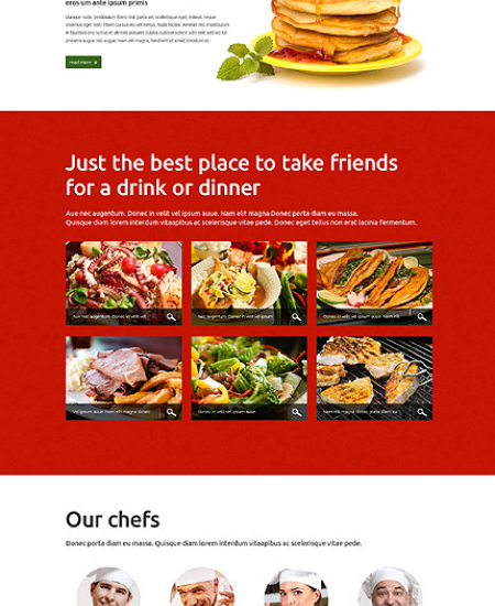 Drupal Restaurant Website 52972