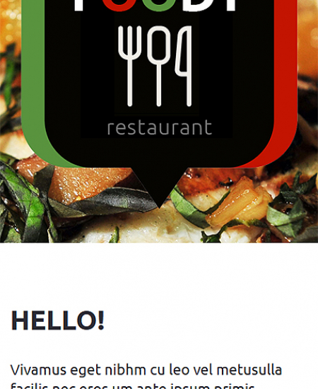 Drupal Restaurant Website 52972