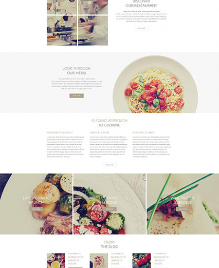 Drupal Restaurant Website 53752