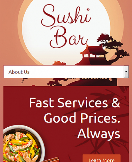 Drupal Restaurant Website 54603