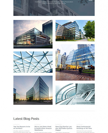 Architecture Website WP 61125