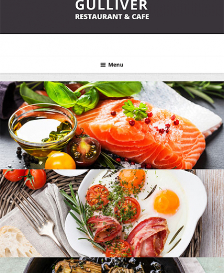 Restaurant Website WP 55438