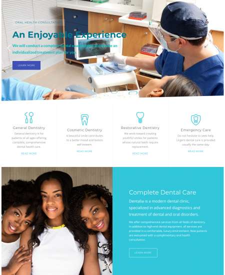 Dentalia WP-2 FREEmium Theme Series