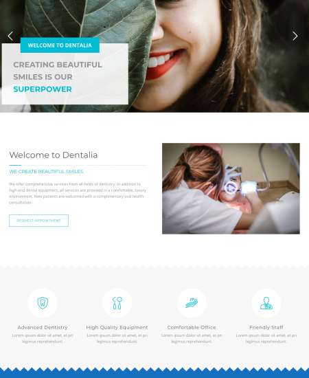 Dentalia WP-3 FREEmium Theme Series
