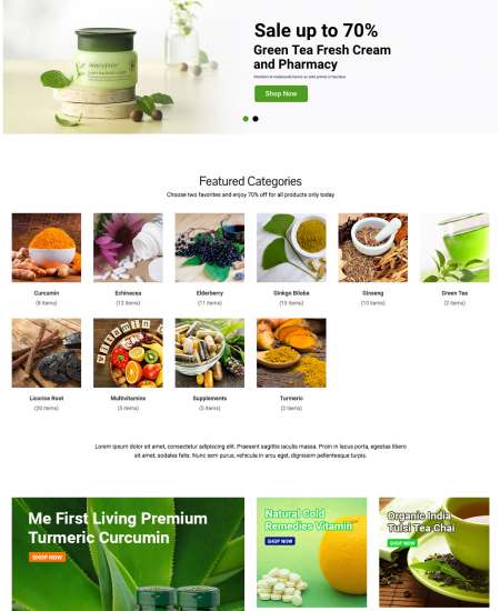 Greenmart Health WC-2 FREEmium Theme Series