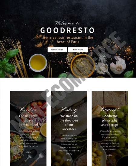 Good Resto H6 Non-Ecommerce WP FREEmium Theme Series | Good Resto H6 Non-Ecommerce WP-01-1MS-Mini-2