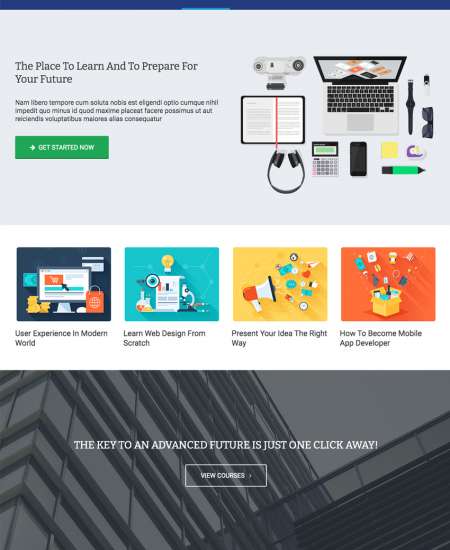 University H7 WP FREEmium Theme Series
