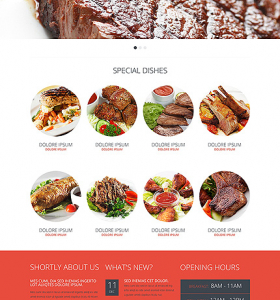 Drupal Restaurant Website 48912