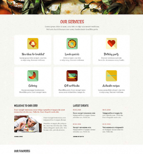 Drupal Restaurant Website 52590