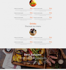 Drupal Restaurant Website 52671