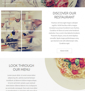 Drupal Restaurant Website 53752