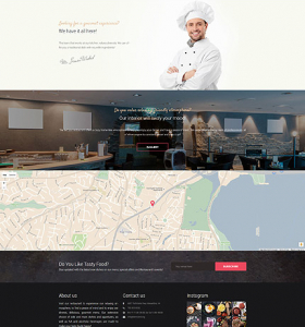 Restaurant Website WP 58667