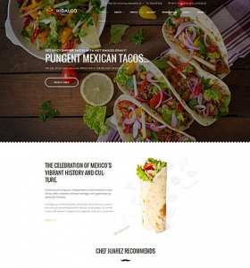 Restaurant Website WP 59006