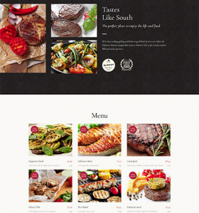 Restaurant Website WP 63410