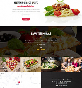 Restaurant Website WP 63633