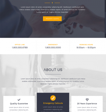 Managed Web Hosting Theme WP-AV-EL Theme Series