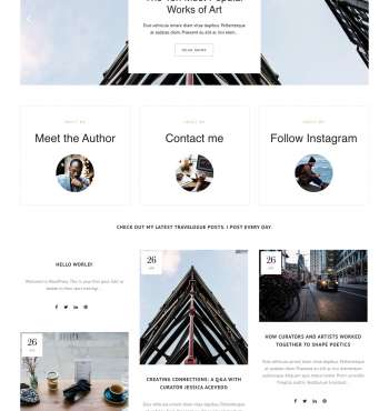 Bridge Lifestyle WP FREEmium Theme Series