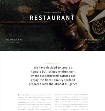 Good Resto Ecommerce WP FREEmium Theme Series