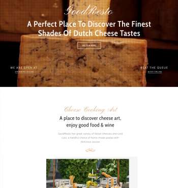 Good Resto H3 Ecommerce WP FREEmium Theme Series