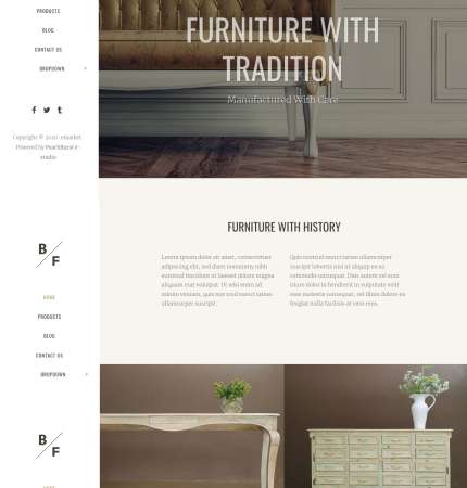 Bridge Furniture WP FREEmium Theme Series | Bridge Furniture WP-01-1MS-Mini-2