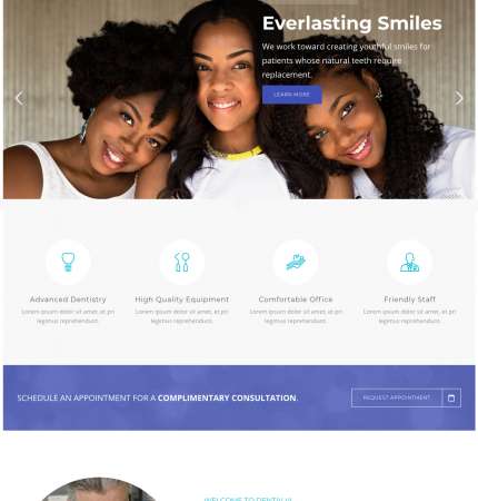 Dentalia WP-1 FREEmium Theme Series