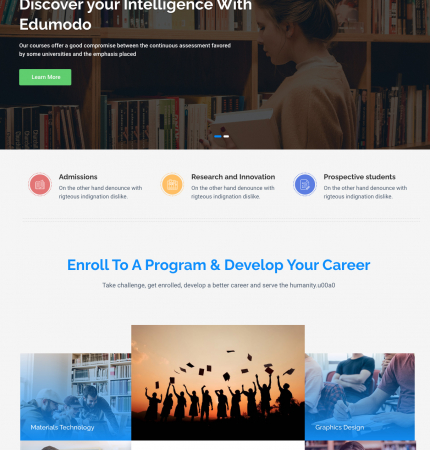 Edumodo 02 WP FREEmium Theme Series