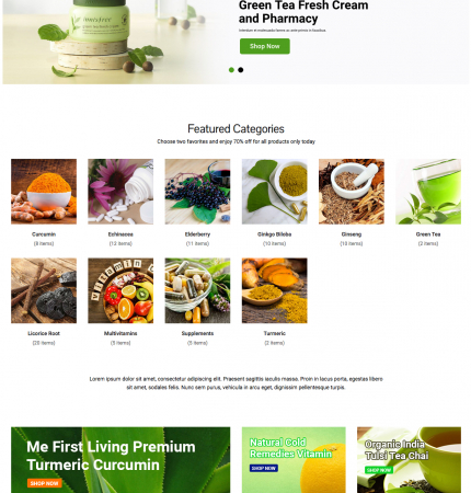 Greenmart Health WC-2 FREEmium Theme Series