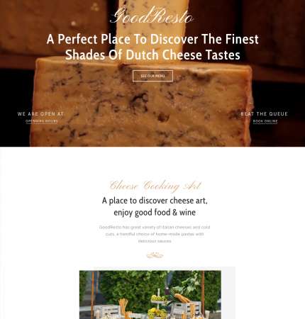 Good Resto H3 Ecommerce WP FREEmium Theme Series