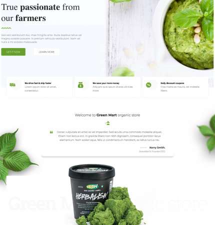 Greenmart WC-3 FREEmium Theme Series