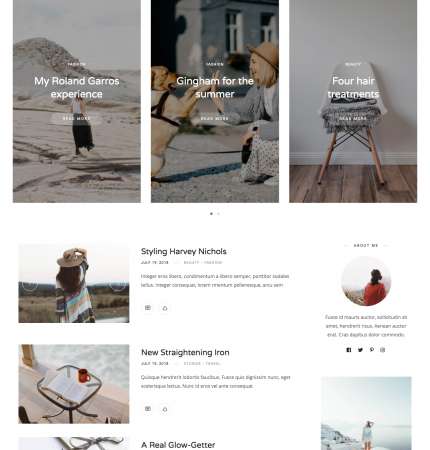 Rima Home List WP FREEmium Theme Series